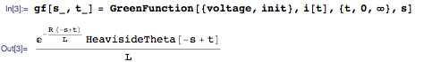 The result given by GreenFunction