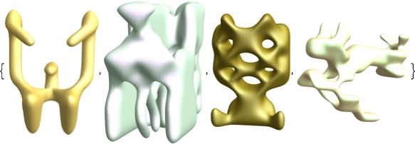 symmetric function animal shapes 1