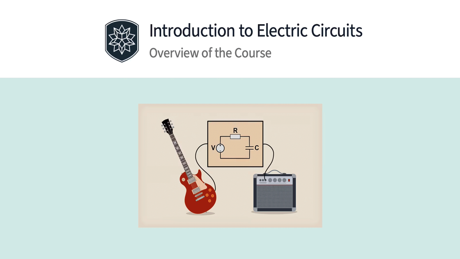 Course materials sample