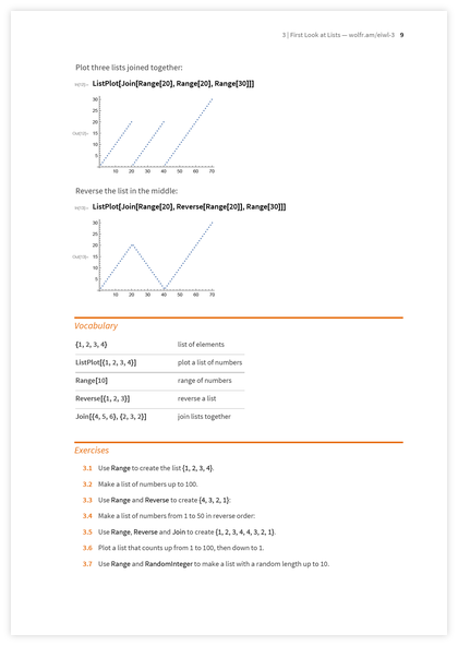 Page 9 of An Elementary Introduction to the Wolfram Language